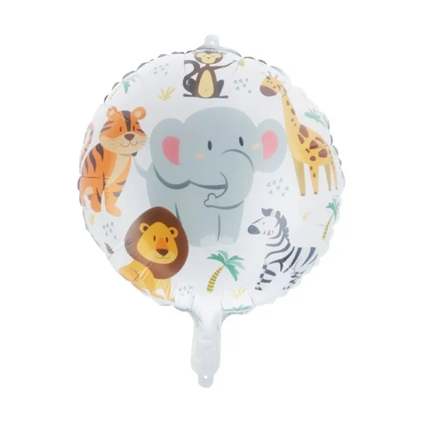FOIL JUNGLE ANIMAL BALLOONS DECORATION BIRTHDAY PARTY KIDS ANIMALS THEME 2 PCS - Image 3