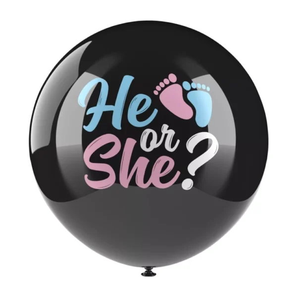 BABY GENDER REVEAL BALLOON BOY OR GIRL CONFETTI BABY SHOWER PARTY DECORATION - Image 4