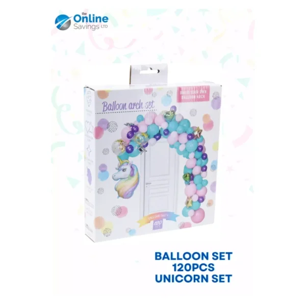 120 PCS BALLOON SET BIRTHDAY PARTY DECORATIONS WEDDING BABY SHOWER ANNIVERSARY - Image 8
