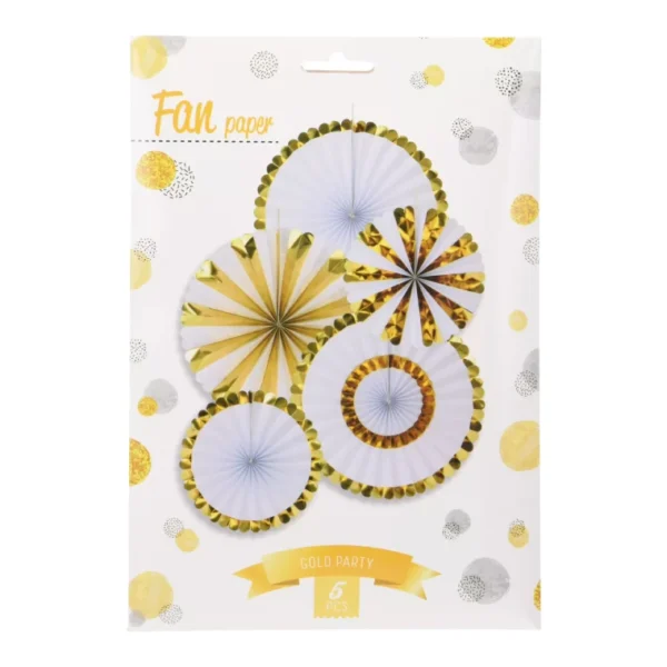 GOLD BIRTHDAY DECORATION SET BALLOONS GARLAND BUNTING CONFETTI 92PCS SET - Image 12
