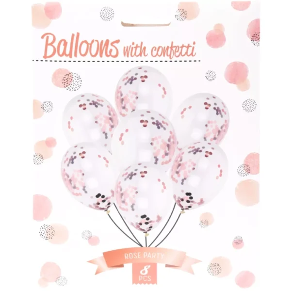 PARTY ROSE GOLD SET DECORATIONS BIRTHDAY BALLOONS BUNTING TABLECLOTH 160PCS - Image 4