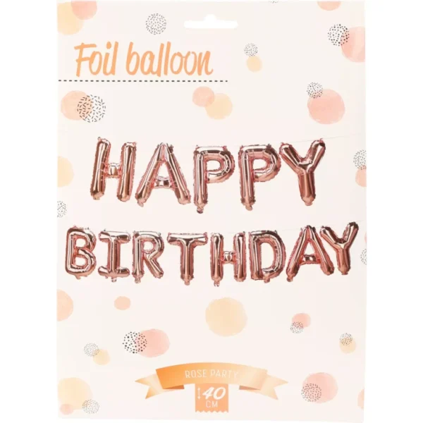 PARTY ROSE GOLD SET DECORATIONS BIRTHDAY BALLOONS BUNTING TABLECLOTH 160PCS - Image 2