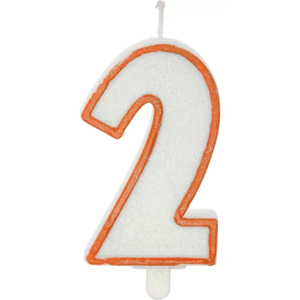 COLORED BIRTHDAY CANDLE NUMBERS 0-9 CAKE TOPPER BIRTHDAY PARTY - 1 PIECE - Image 9