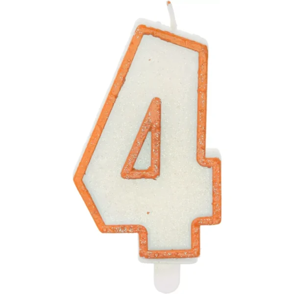 COLORED BIRTHDAY CANDLE NUMBERS 0-9 CAKE TOPPER BIRTHDAY PARTY - 1 PIECE - Image 8