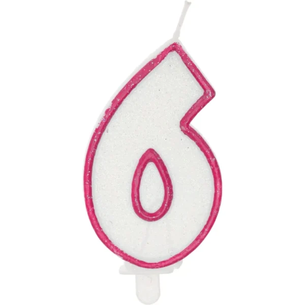 COLORED BIRTHDAY CANDLE NUMBERS 0-9 CAKE TOPPER BIRTHDAY PARTY - 1 PIECE - Image 6