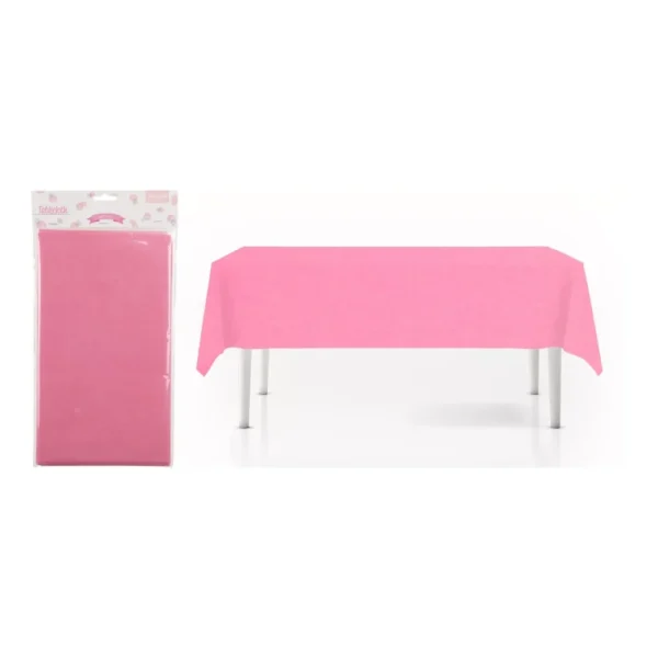 TABLE CLOTH BABY BLUE BABY PINK BIRTHDAY PARTY KITCHEN TABLE COVER 130X220CM - Image 9
