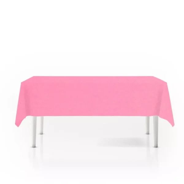 TABLE CLOTH BABY BLUE BABY PINK BIRTHDAY PARTY KITCHEN TABLE COVER 130X220CM - Image 7