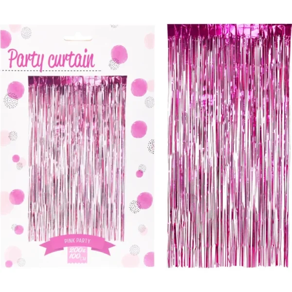 PARTY CURTAIN PHOTO DECORATIONS BIRTHDAY WEDDING 250X100CM CHOICE OF 4 COLOURS - Image 15