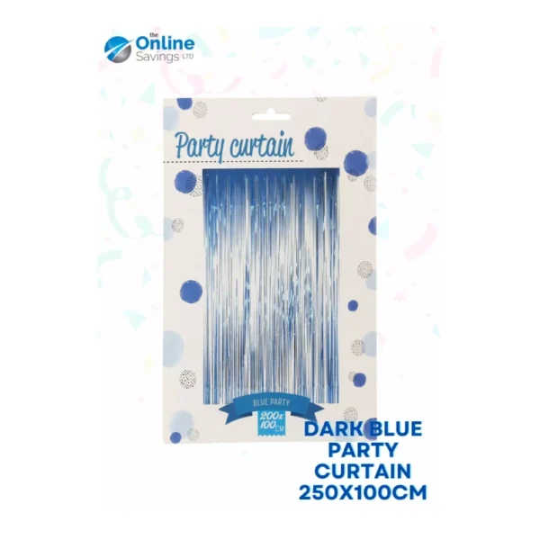 PARTY CURTAIN PHOTO DECORATIONS BIRTHDAY WEDDING 250X100CM CHOICE OF 4 COLOURS - Image 9