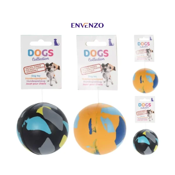 Dog Toy Bounce Rubber Balls Tough Durable Solid Balls PACK OF 2 - FREE SHIPPING - Image 2