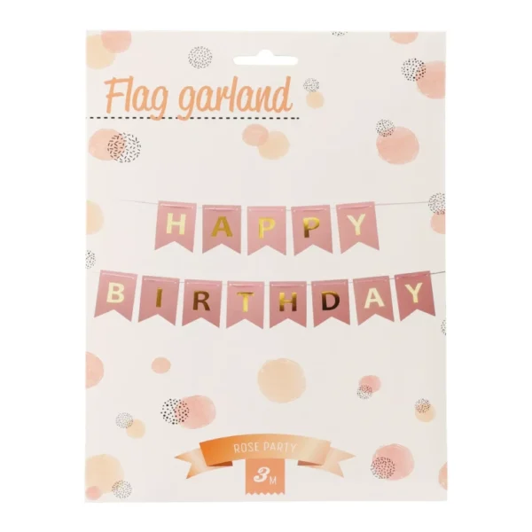 COLORFUL FLAG LINE HAPPY BIRTHDAY BUNTING BANNER COLORS DECORATIONS PHOTOS - Image 17