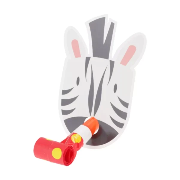 GIFT ROLL TONGUE JUNGLE ANIMALS SET OF 8PCS CHILDREN'S TOY WHISTLE- SET OF 8PCS - Image 3