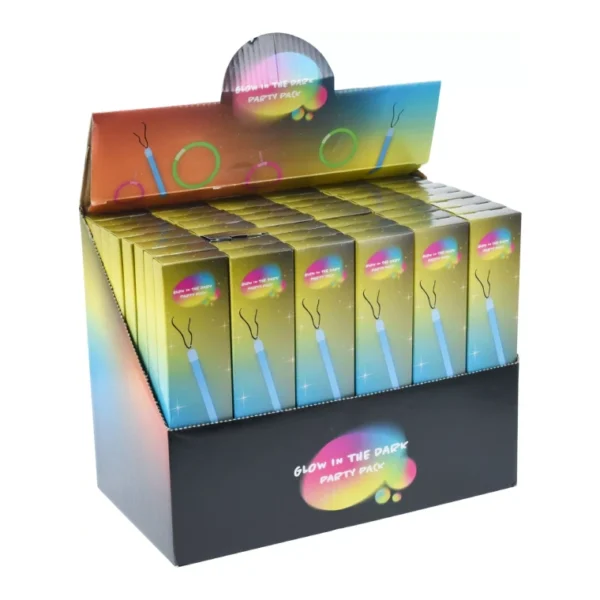 GLOW IN THE DARK PARTY PACK NEON PARTY MULTI COLOR FOR CHILDREN AND ADULTS NEW - Image 2