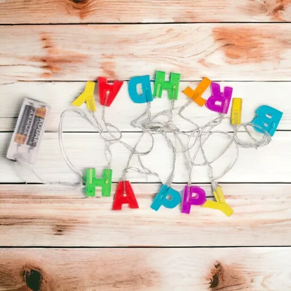MULTICOLOR BIRTHDAY DECOR 24PCS SET BALLOONS BUNTING NUMBERS HATS TABLECLOTH - Image 22