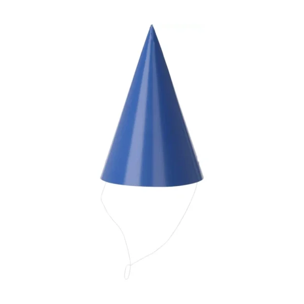 MULTICOLORED PARTY HATS PAPER 160X115MM 8PCS BIRTHDAY PARTY - 160X115MM HAT MULT - Image 10