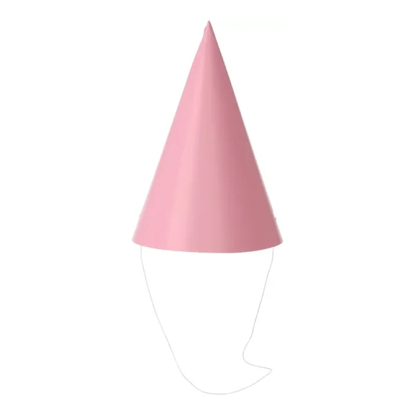 MULTICOLORED PARTY HATS PAPER 160X115MM 8PCS BIRTHDAY PARTY - 160X115MM HAT MULT - Image 7
