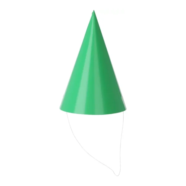 MULTICOLORED PARTY HATS PAPER 160X115MM 8PCS BIRTHDAY PARTY - 160X115MM HAT MULT - Image 8