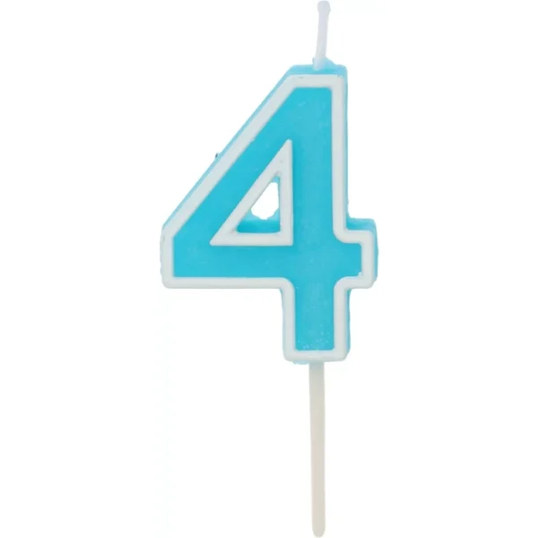 UNICORN BIRTHDAY NUMBER CANDLES 0 TO 9 CAKE TOPPER DECOR PARTY BIRTHDAY - 3PCS - Image 12