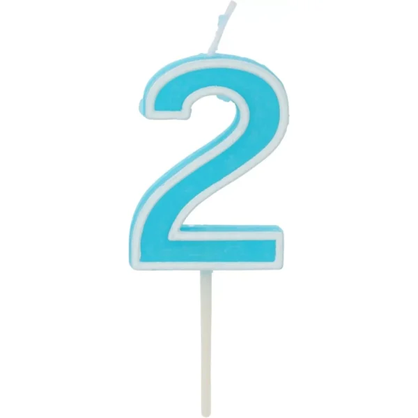 UNICORN BIRTHDAY NUMBER CANDLES 0 TO 9 CAKE TOPPER DECOR PARTY BIRTHDAY - 3PCS - Image 8