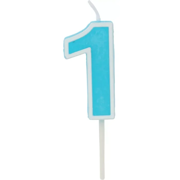 UNICORN BIRTHDAY NUMBER CANDLES 0 TO 9 CAKE TOPPER DECOR PARTY BIRTHDAY - 3PCS - Image 5