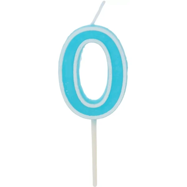 UNICORN BIRTHDAY NUMBER CANDLES 0 TO 9 CAKE TOPPER DECOR PARTY BIRTHDAY - 3PCS - Image 3