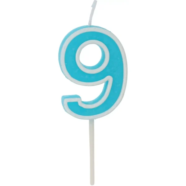 UNICORN BIRTHDAY NUMBER CANDLES 0 TO 9 CAKE TOPPER DECOR PARTY BIRTHDAY - 3PCS - Image 21