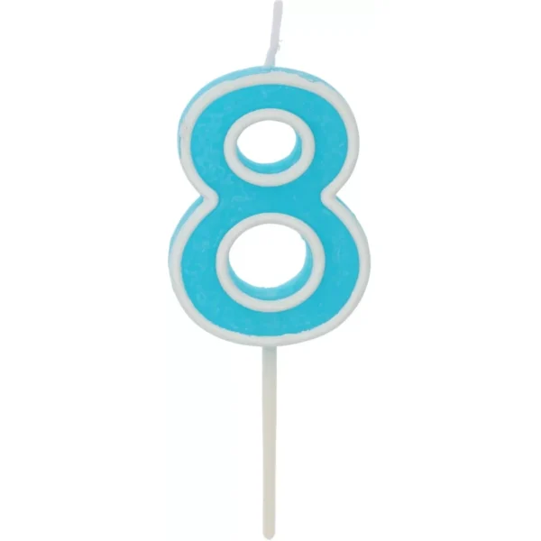 UNICORN BIRTHDAY NUMBER CANDLES 0 TO 9 CAKE TOPPER DECOR PARTY BIRTHDAY - 3PCS - Image 19