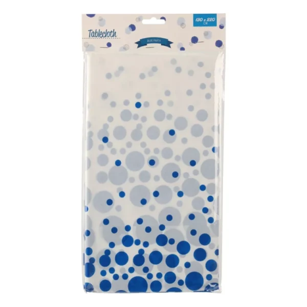 PARTY TABLE CLOTH RECTANGLE COLORED POLKA DOTS TABLES PARTY 130X220CM - Image 5