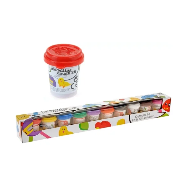PLAY CLAY DOUGH IN POT SET FUN ACTIVITY KIDS ART & CRAFTS COLORFUL 4 SIZE OPTION - Image 32