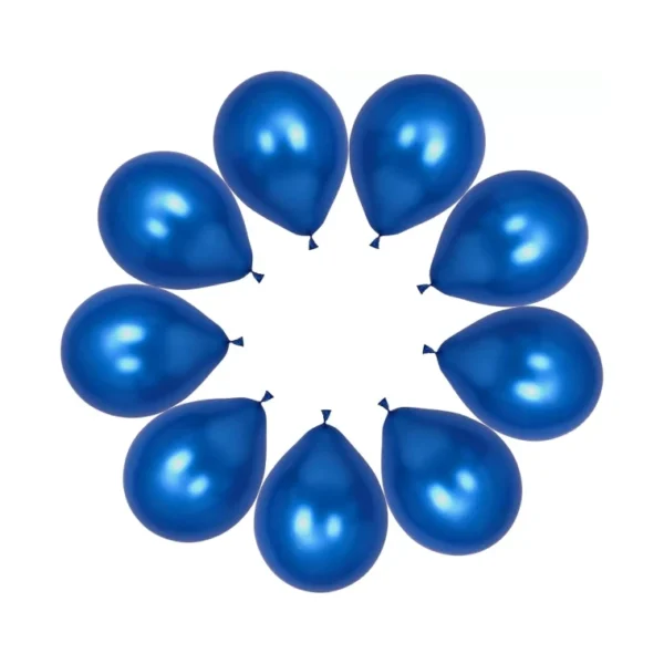 18PCS 12 INCH RUBBER BALLOONS PARTY BIRTHDAY WEDDING BLUE HOT PINK - 18 PCS - Image 2