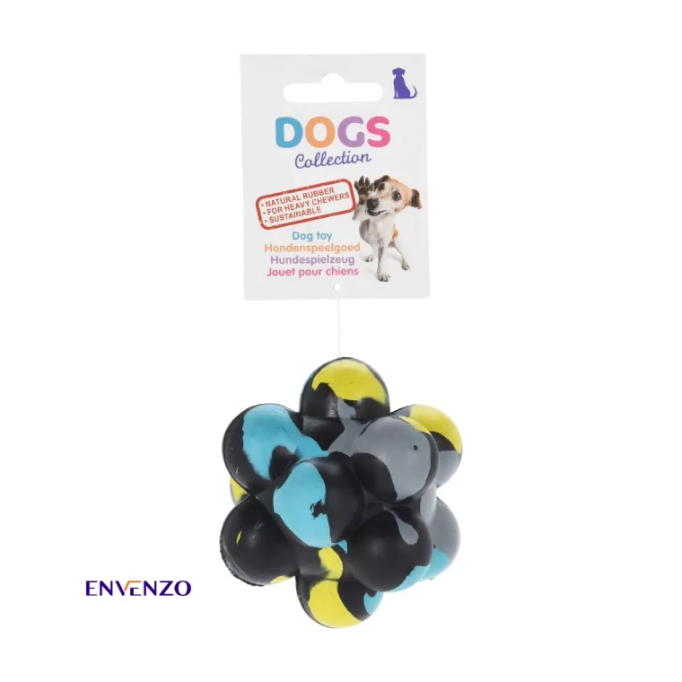 Dog Toy Natural Rubber Durable Chew & Fetch Play Bounce Balls Heavy Duty 2 Pack - Image 4