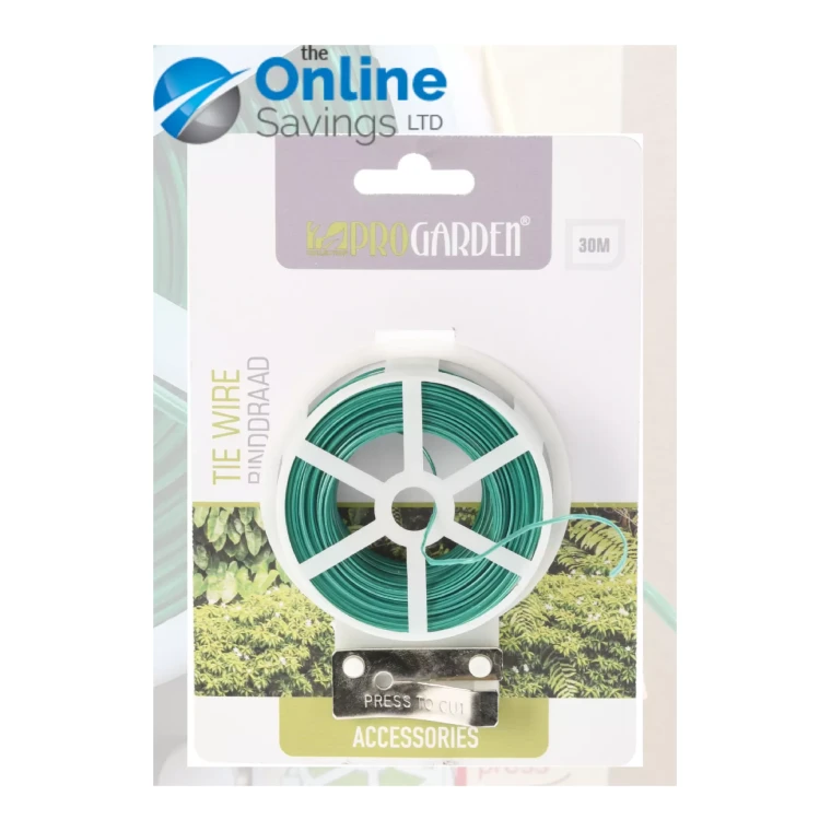 TWISTEE Twist Tie Multi-Purpose Wire Garden Wire Dispenser & Cutter - 30 METER